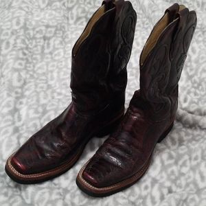 Ostrich leg boots